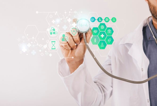 medical-banner-with-doctor-holding-stethoscope medical-banner-with-doctor-holding-stethoscope